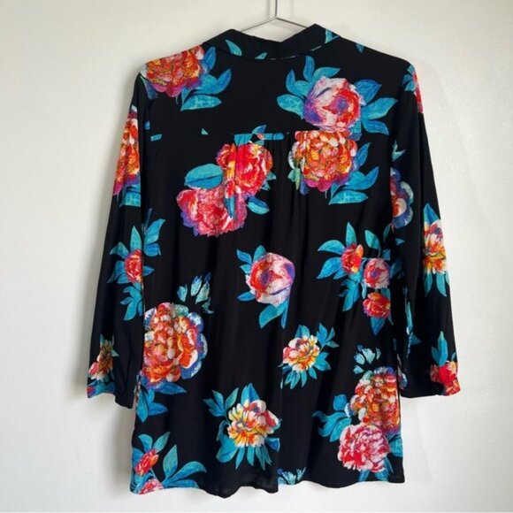 Maeve Woodland Walk Buttondown Blouse - M/L - Picture 4 of 8